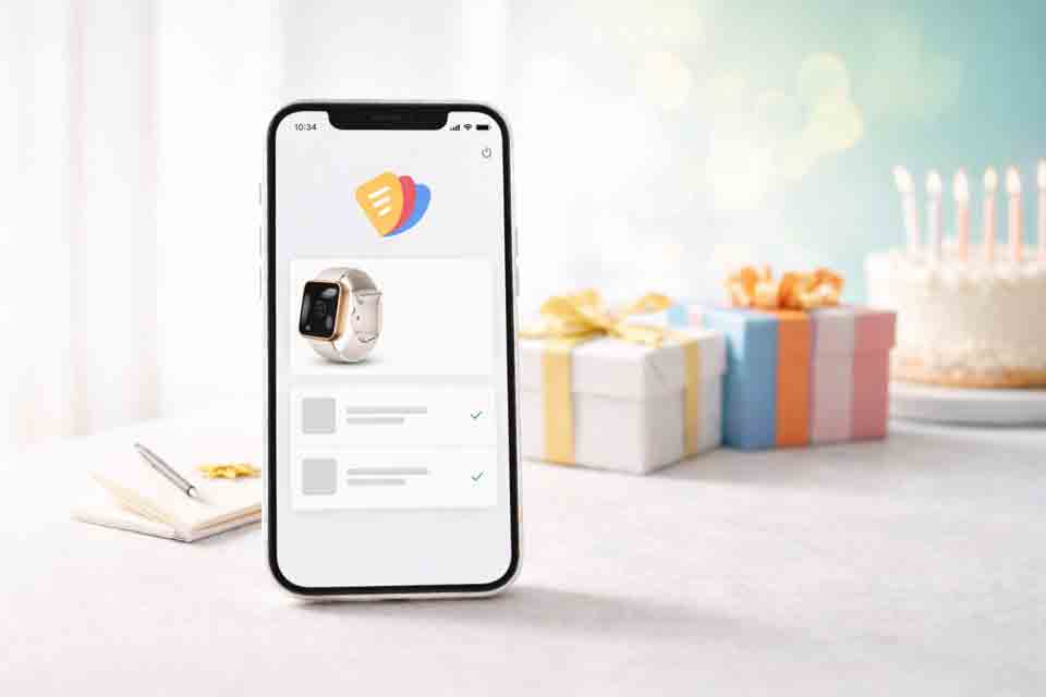 Create wish list online
